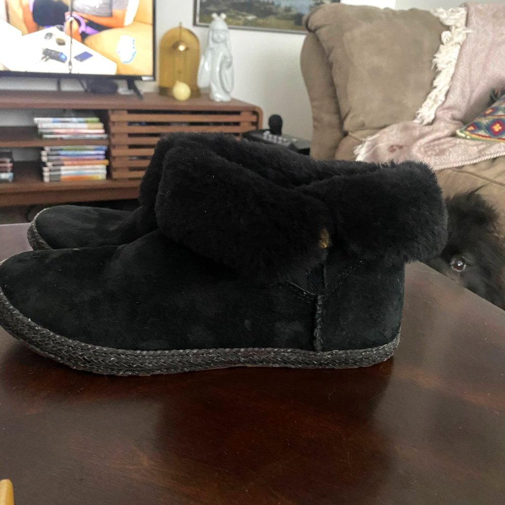 Ugg Garnet Toggle Suede Shearling Mini Boots - image 2